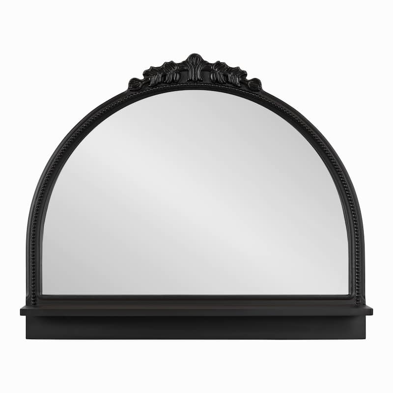 Kate and Laurel Dellona Arch Mirror with Shelf - 24x20