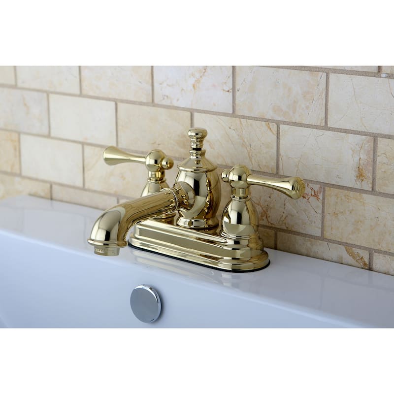 Kingston Brass Vintage 1.2 GPM Centerset Bathroom Faucet with Pop-Up