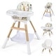 preview thumbnail 1 of 8, Babyjoy 4 in 1 Convertible High Chair for Babies&Toddlers, Multi-Use - See Details Multi - See Details