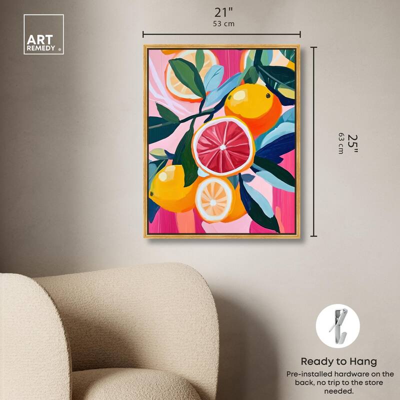 Juicy Paradox I Canvas by Art Remedy