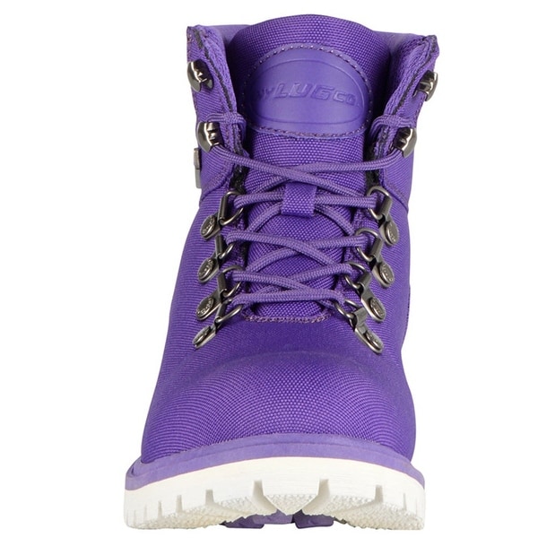 purple lugz boots