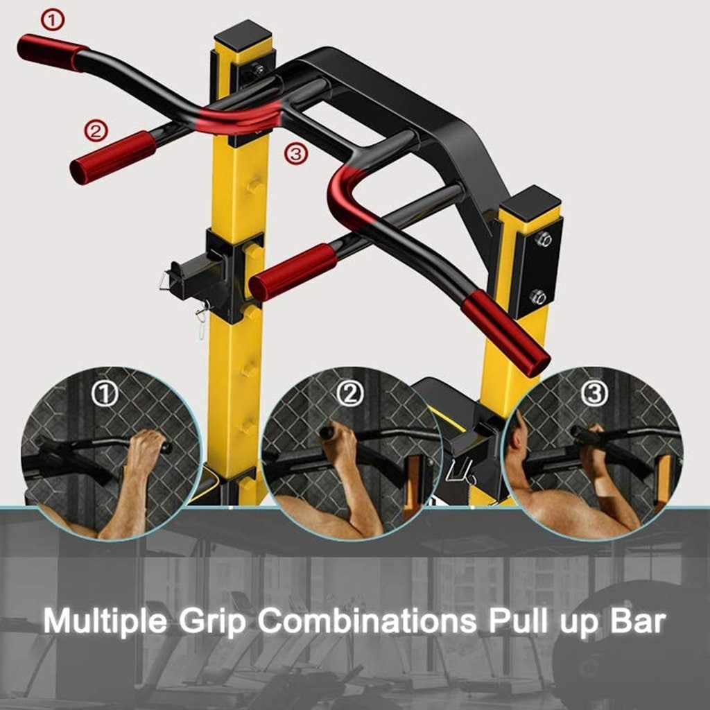 Zenova Power Tower Pull up Bars Workout Exercise Dip Stands