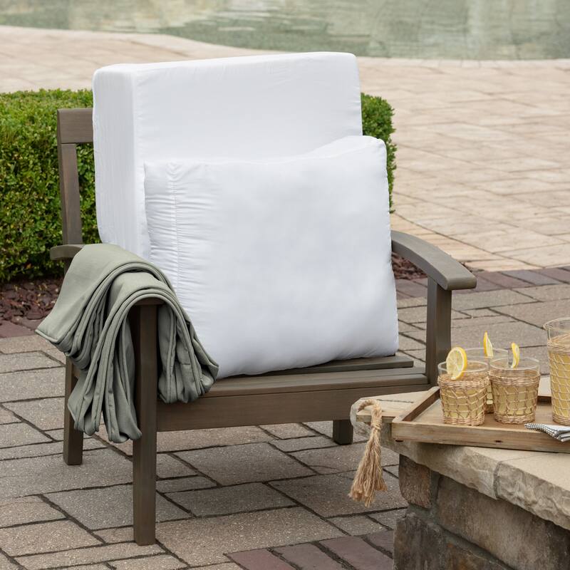 Arden Selections ProFoam Outdoor Plush Deep Seat Set