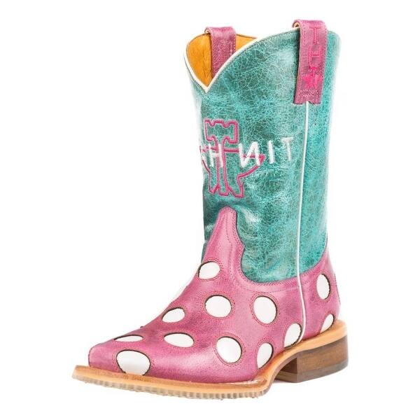 Shop Tin Haul Western Boots Girls Cowboy Polka Dot Overstock
