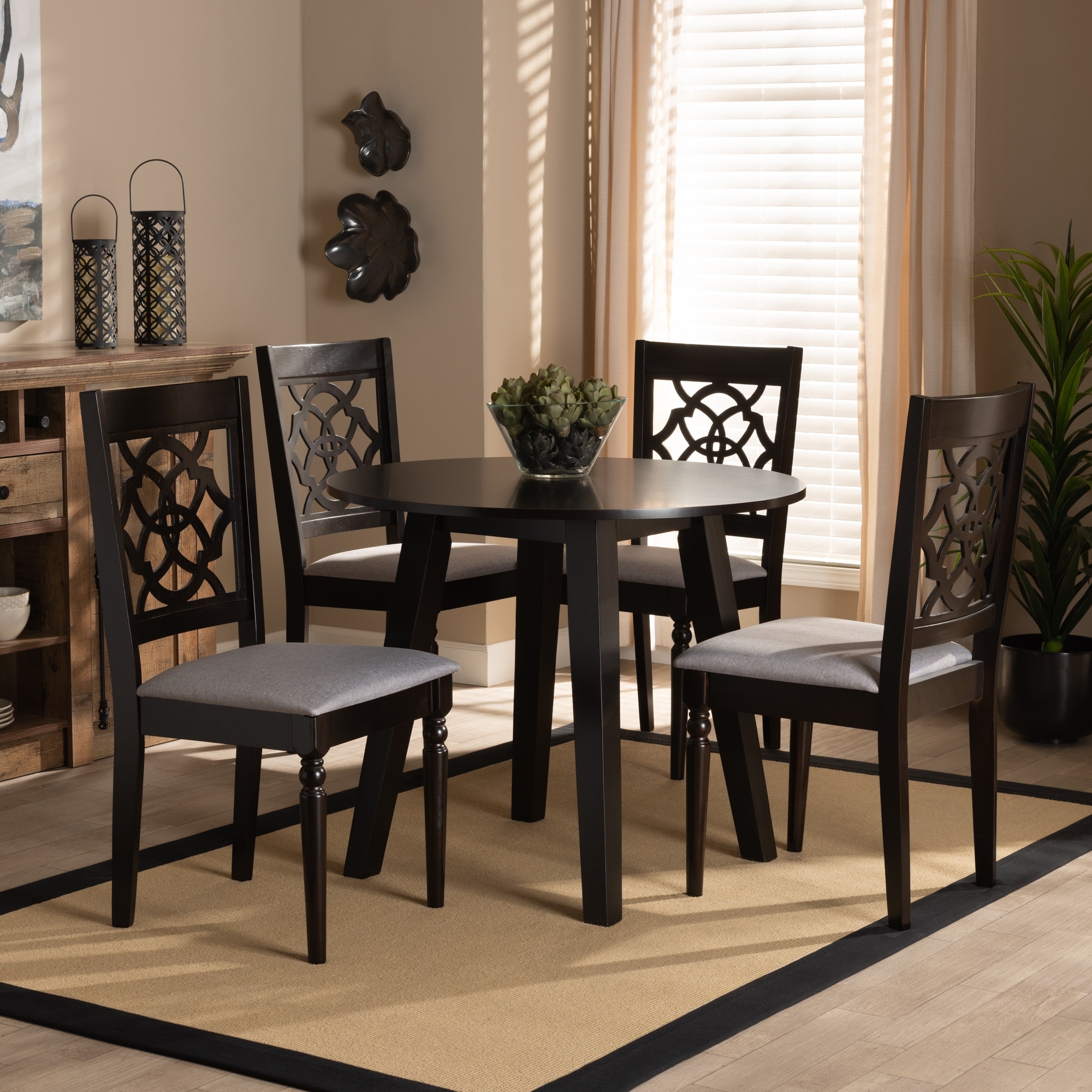 Eliza Modern and Contemporary 5-Piece Dining Set
