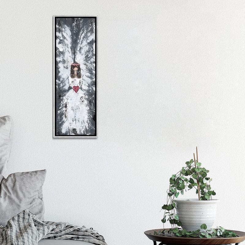 iCanvas "Country Angel" by Ashley Bradley Framed