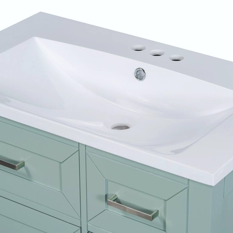 30" Bathroom Vanity with Sink Combo and Drawers