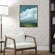 preview thumbnail 6 of 8, Coming Rainstorm II by Grace Popp Framed Canvas Wall Art Print - Sylvie Beaded Bronze