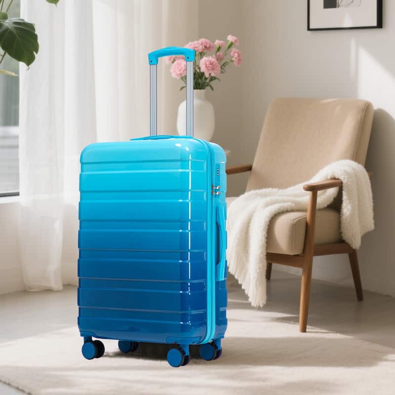 Luggage Sets 3 Piece Hardside Suitcase with Spinner Wheels TSA lock