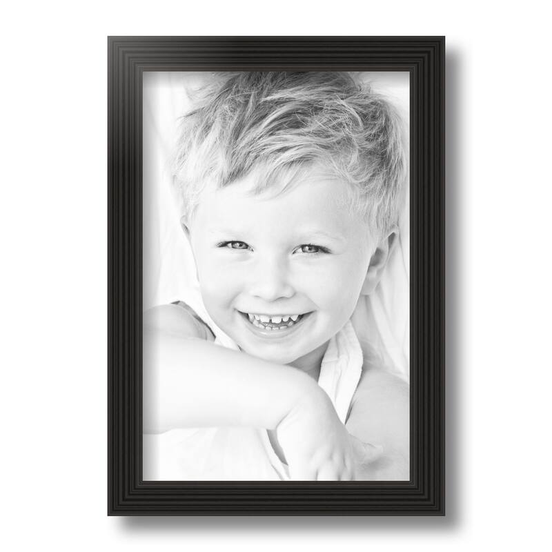 ArtToFrames Classic Waves 8x12 Inch Picture Frame, 1.00 Inch Wood Poster Frame Available in Multiple Colors (60823-8x12)