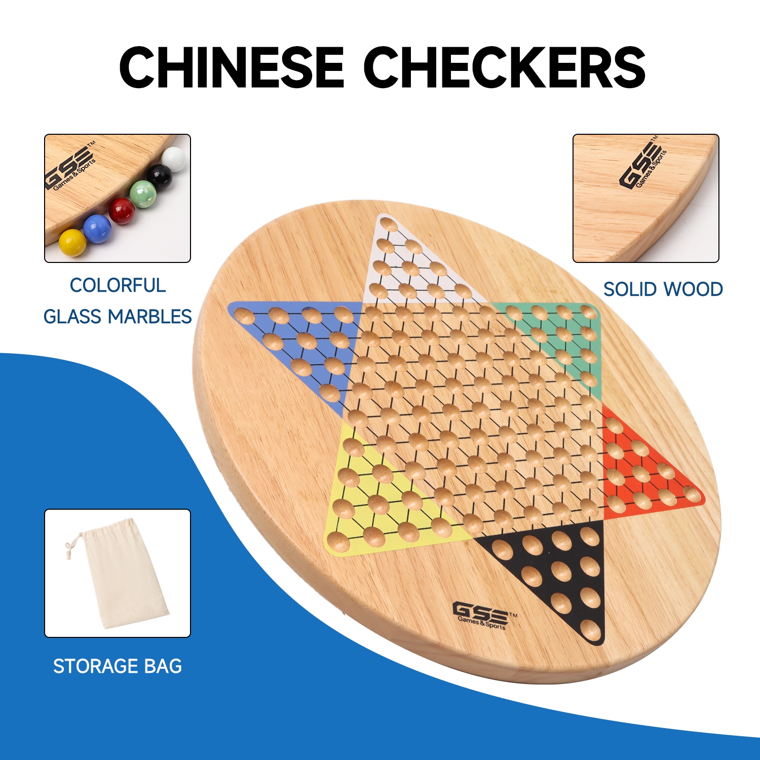 Large chinese sale checkers