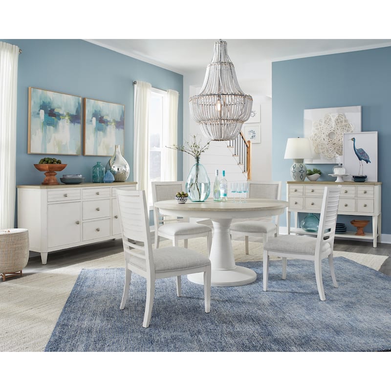Salt Life Home Echo Isles Sea Pearl And Driftwood Sideboard - 54''W x 20''D x 36''H