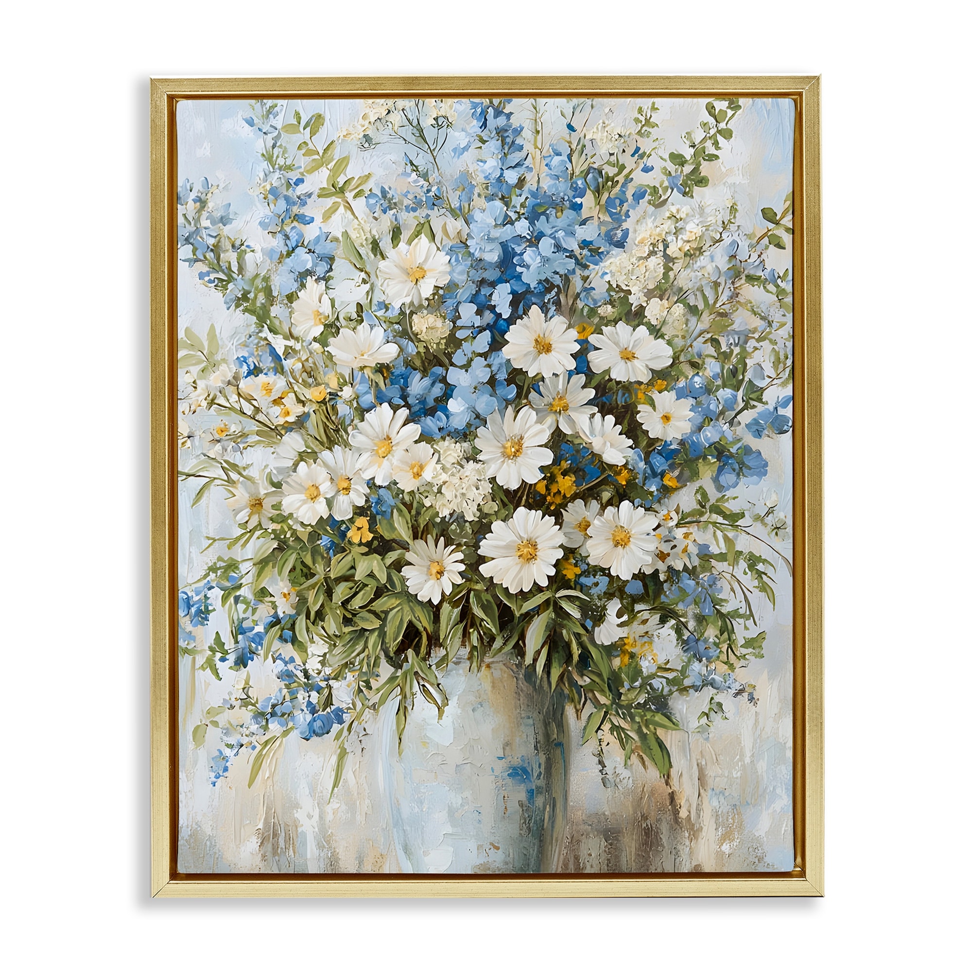 Stupell Heritage Style Bouquet Framed Floater Canvas Wall Art Design By Franklyn Gregory