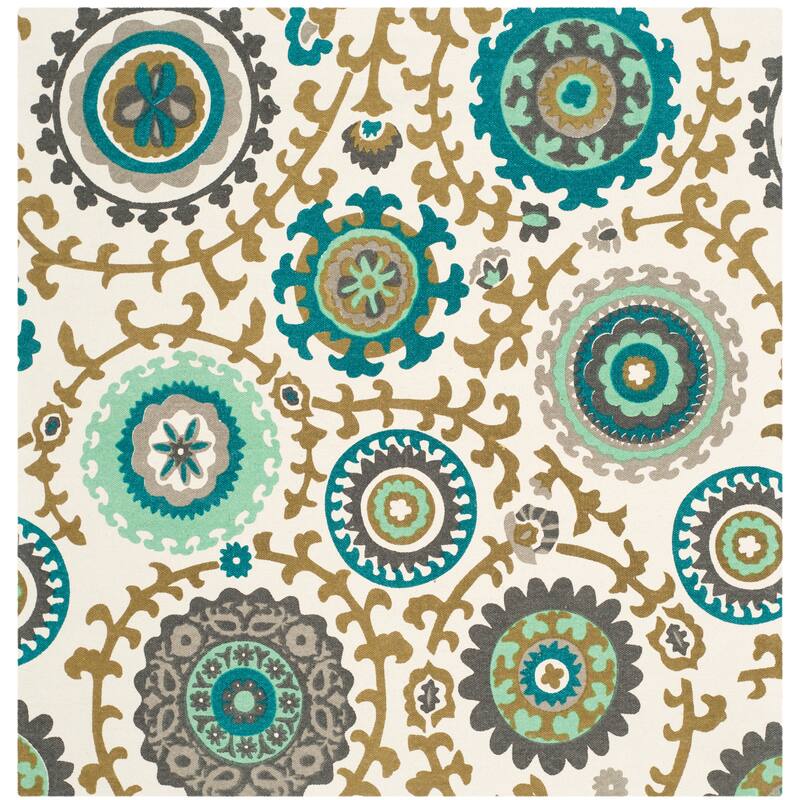 SAFAVIEH Handmade Cedar Brook Izetta Modern Cotton Rug
