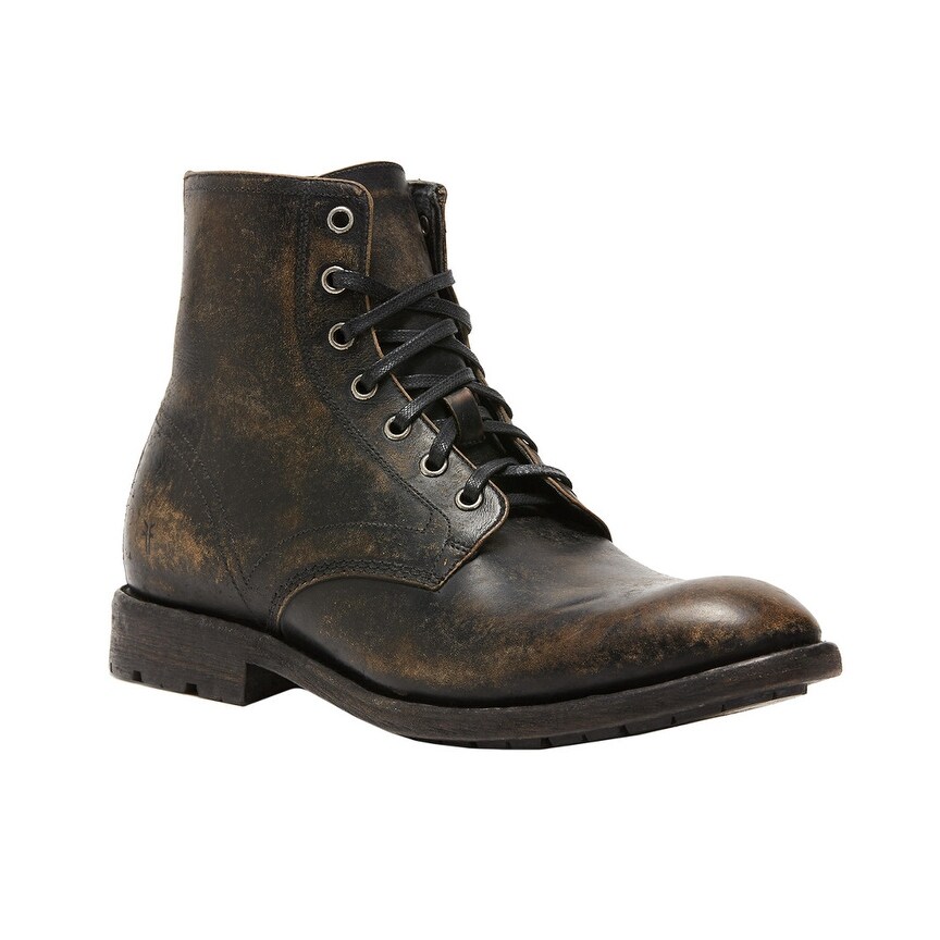 frye bowery lace up boots
