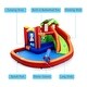 preview thumbnail 6 of 8, Gymax Inflatable Slide Bouncer and Water Park Bounce House Splash Pool