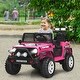 preview thumbnail 19 of 30, Costway 12V Kids Ride On Truck Remote Control Electric Car with - 45'' x 28.5'' x 28.7''
