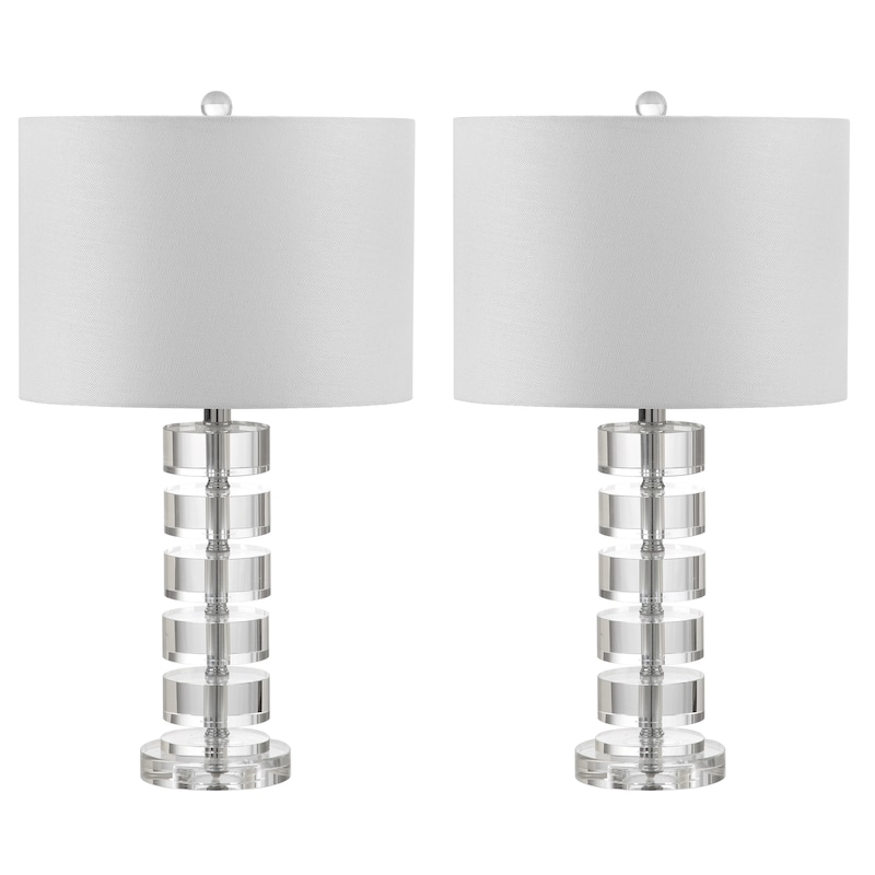 SAFAVIEH Lighting Catina 25-inch Table Lamp (Set of 2) - 14"x14"x25" - 14Wx14Dx25H