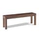 preview thumbnail 10 of 12, Grain Wood Furniture Montauk Solid Wood Backless Bench