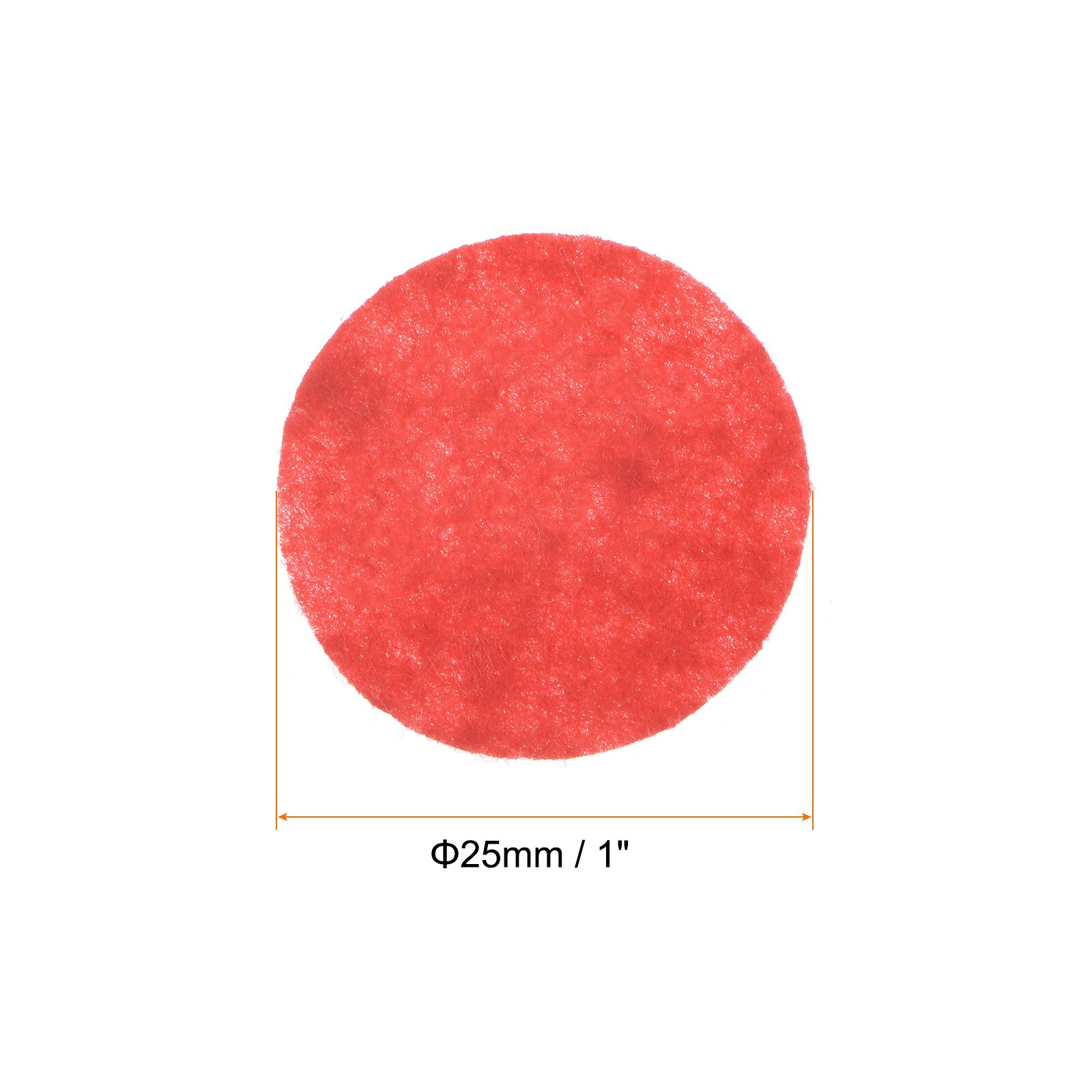 Round Felt Circles, Craft Felt Pads Non-Woven Fabric Pad