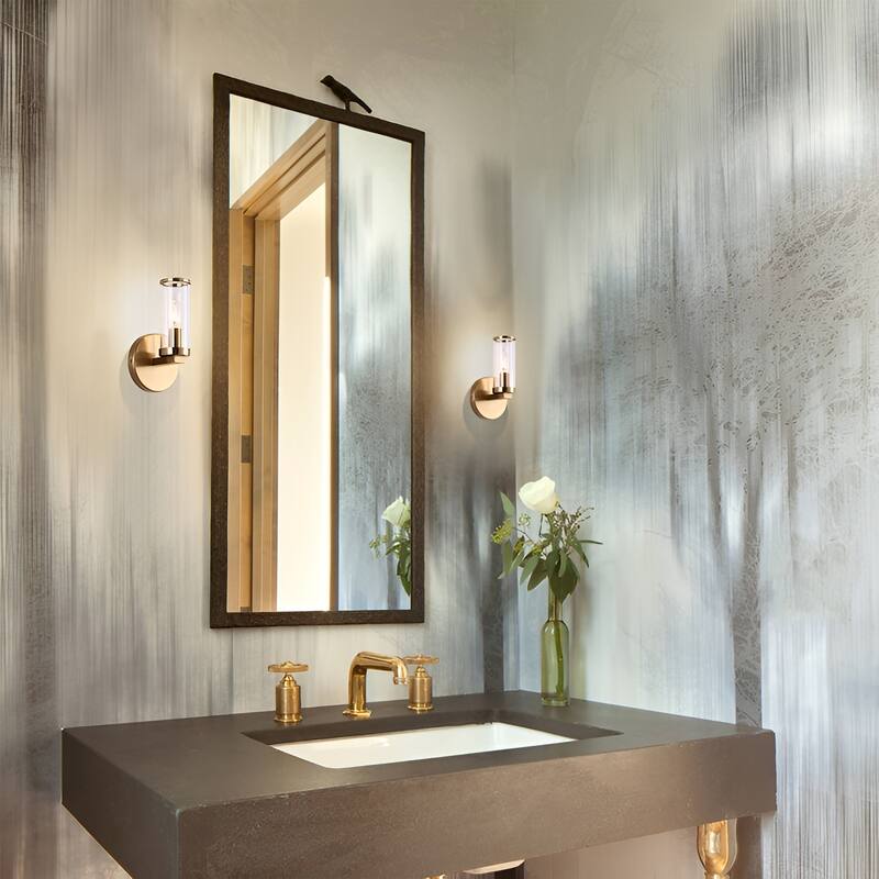 Candle Wall Light - Chic Wall Scone Vanity Lamp (Gold)