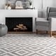 preview thumbnail 21 of 93, Nuloom Kellee Hand Tufted Geometric Wool Area Rug