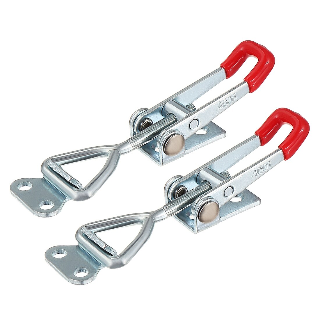 2pcs Pull Button Quick-Release Triangle Lever Latch Type Toggle Clamp GH-4001
