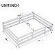 preview thumbnail 4 of 10, Montessori Floor Bed with Fence,Wood Kids Bed,Full Size