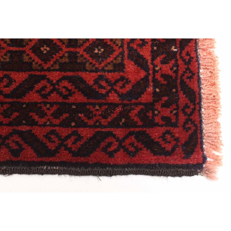 ECARPETGALLERY Hand-knotted Teimani Brown Wool Rug - 3'1 x 4'8