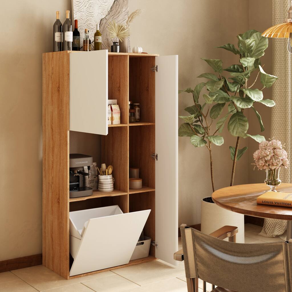 Wine Storage Cabient The Ultimate Record Player Stand for Your Home - 31.5"Wx63"H