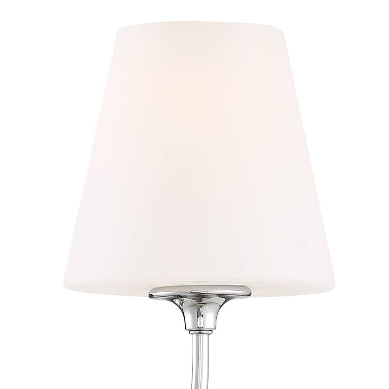Libby Langdon Sylvan 1 Light Chrome Wall Mount - 6'' W x 13.25'' H x 9.75'' D