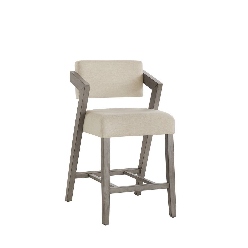 Kalispell Wood Finish Counter & Bar Chair by iNSPIRE Q Modern