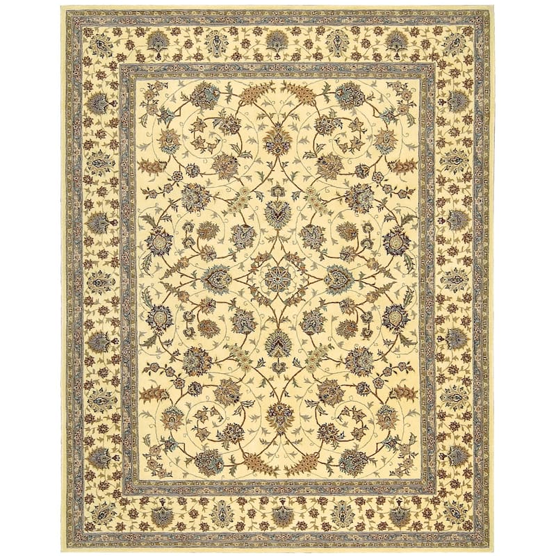 Nourison Hand-tufted Floral Scroll Traditional Persian Area Rug