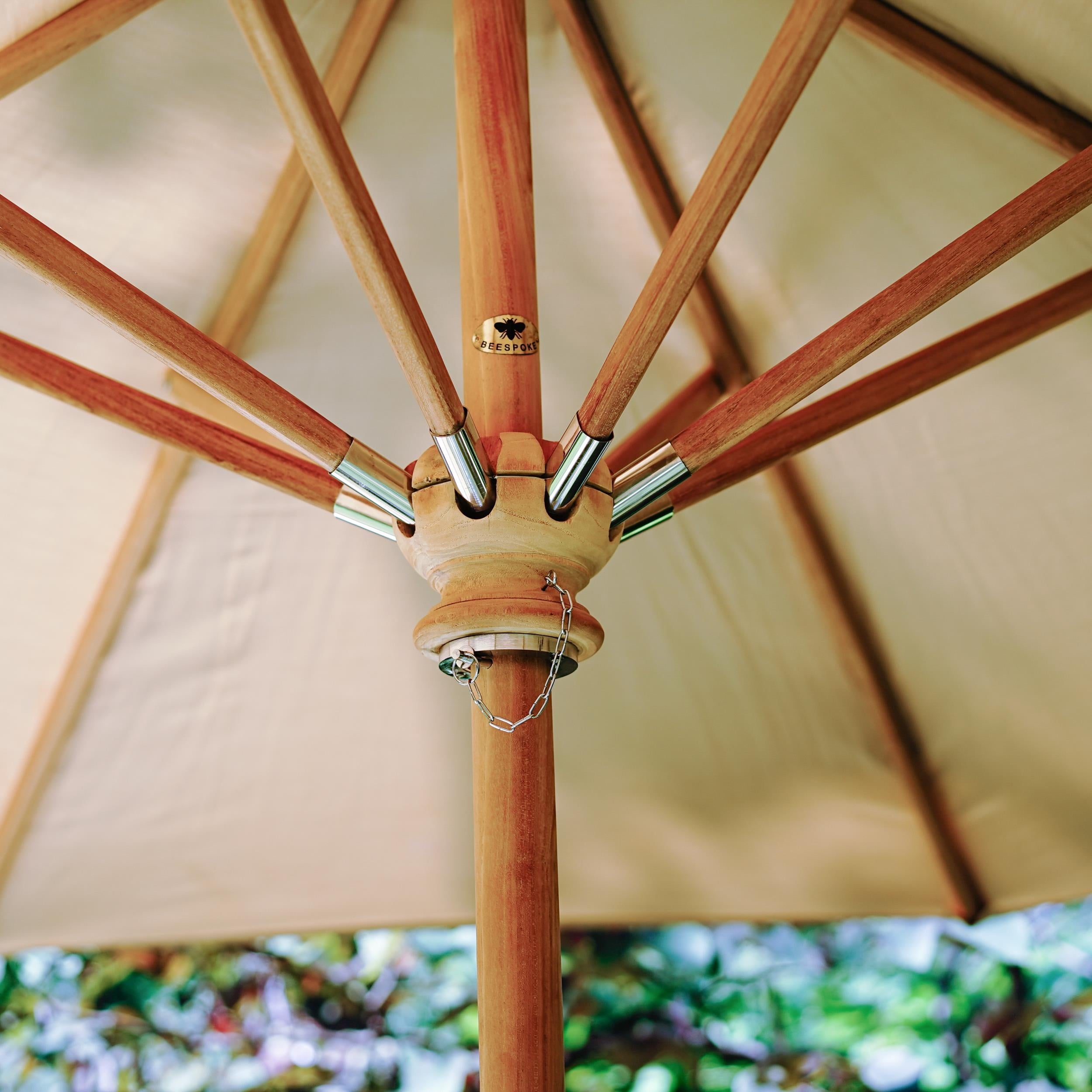 Shop Black Friday Deals On San Miguel Adjustable Teak Outdoor Patio Umbrella Base Not Included Overstock 31286253