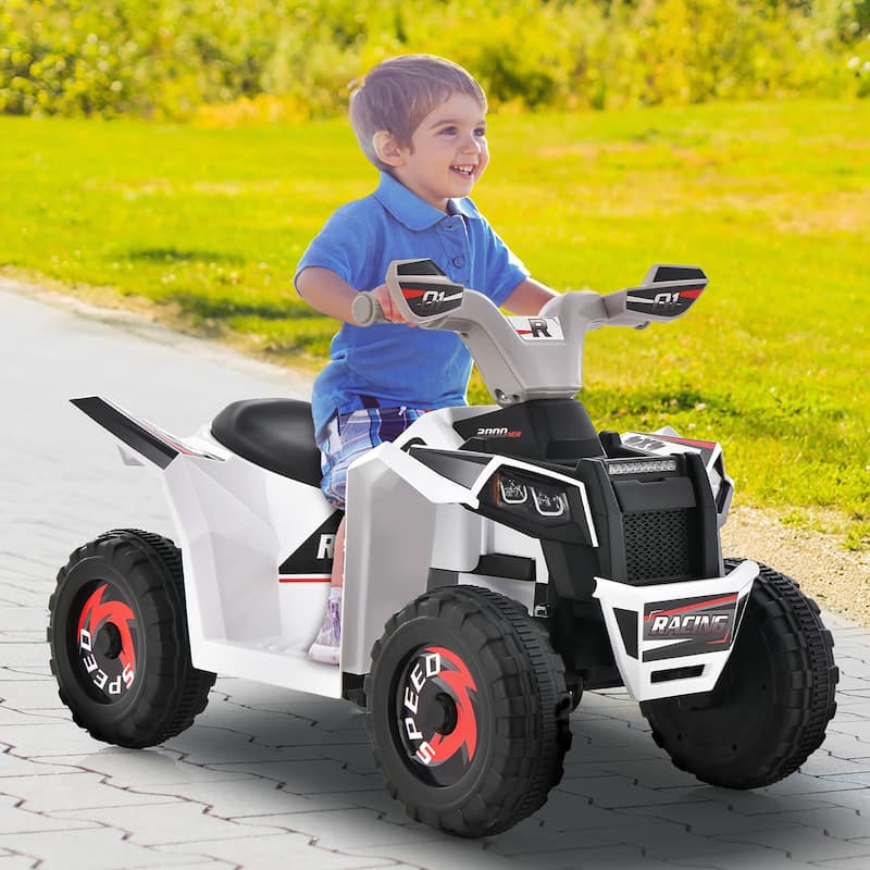 Gymax Kids Electric Ride On ATV Toy 6V Battery Powered Electric