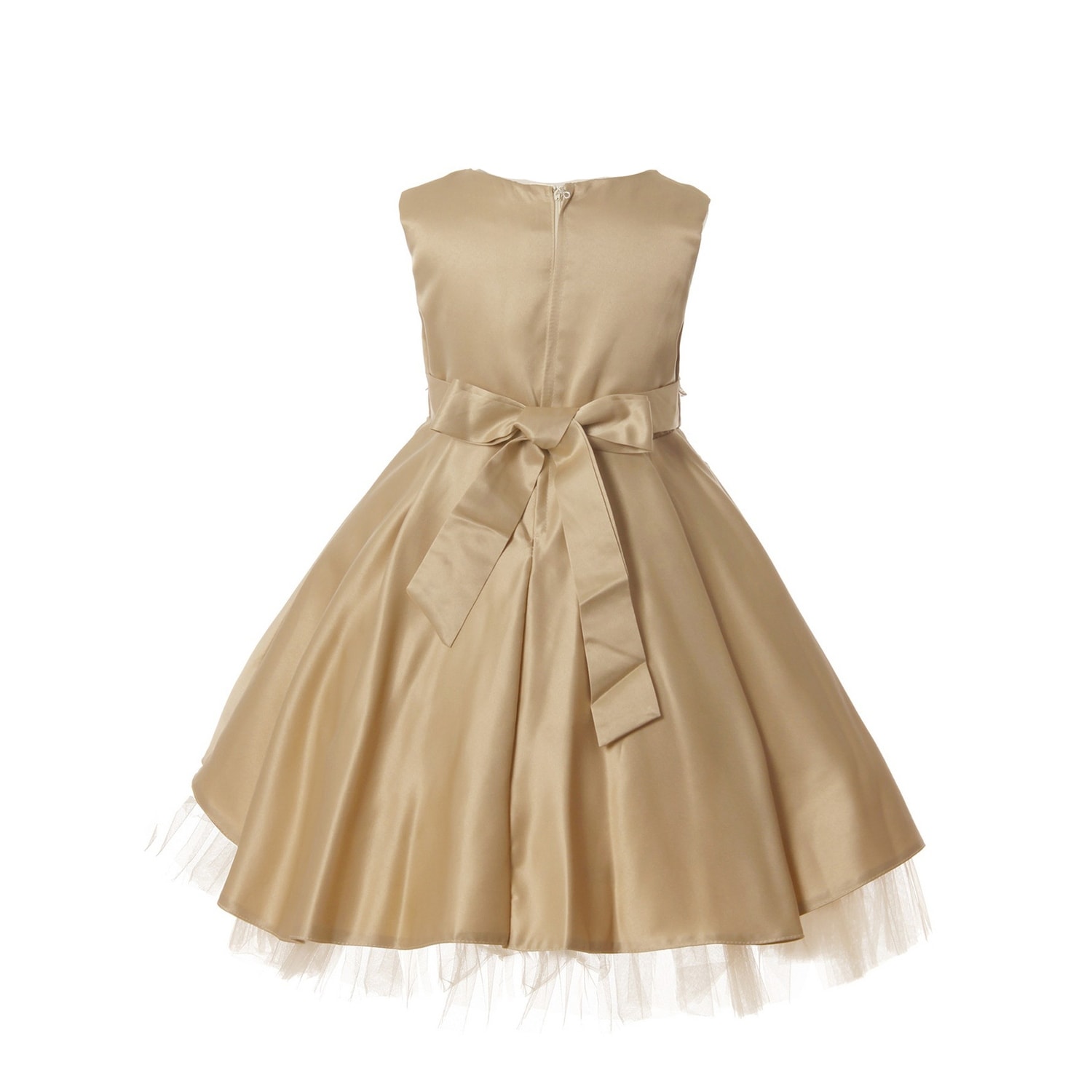 champagne occasion dress