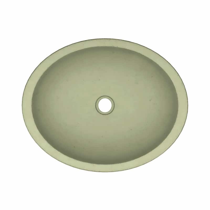 Tolosa NativeStone Drop-in/ Undermount Bathroom Sink - 19" x 16" x 4.75"