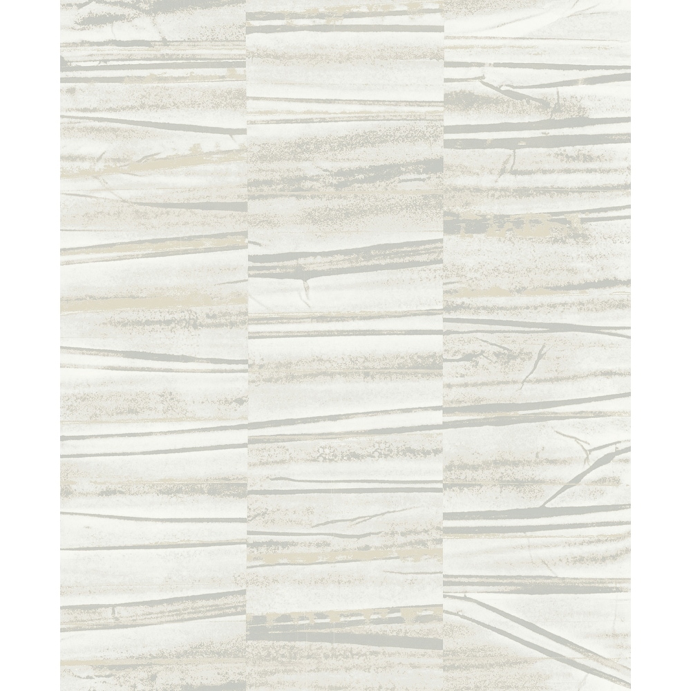 Brewster  2908-87121  Alchemy 57-13/16 Square Foot - Lithos - Unpasted Paper Wallpaper - Gray (Gray)