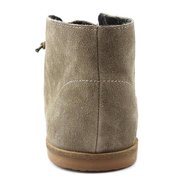 Shop Lucky Brand Ashbee Women Round Toe Suede Gray Chukka Boot