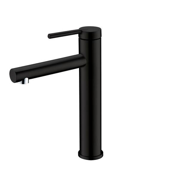 slide 2 of 36, STYLISH Single Handle Bathroom Vessel Sink Faucet, Stainless Steel - Faucet Height: 11 5/8" Spout Height: 9 1/8"