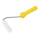 preview thumbnail 4 of 3, 3 Pack Paint Roller Kit, 2Pcs 4" Oil Based Sponge Roller Covers and 10" Frame - Yellow, White