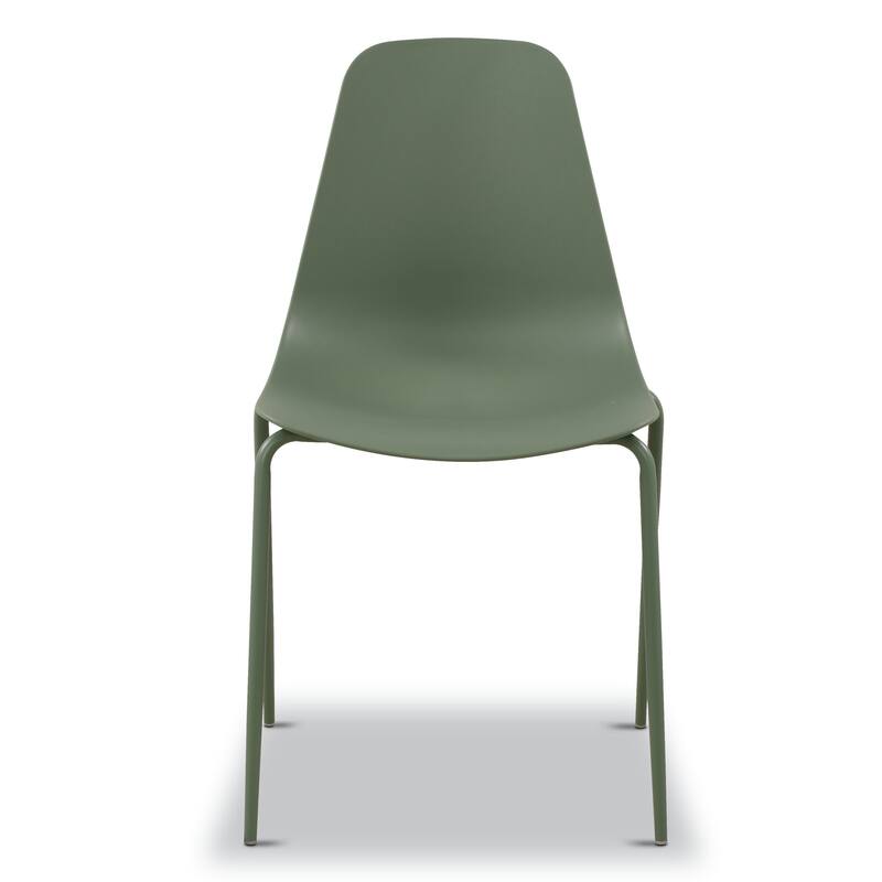 Poly & Bark Isla Stackable Dining Chair (Set of 4)