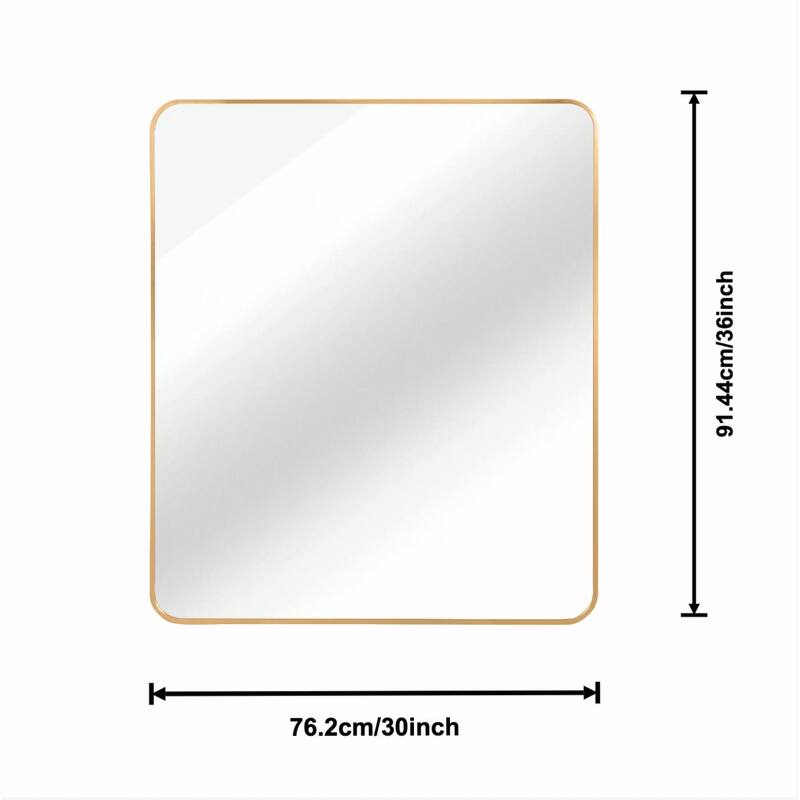 Rectangular Bathroom Wall Mirror