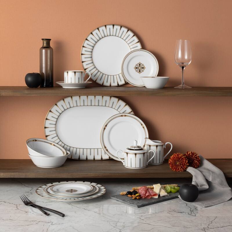Empire Gold Set Of 4 Saucers, 6"