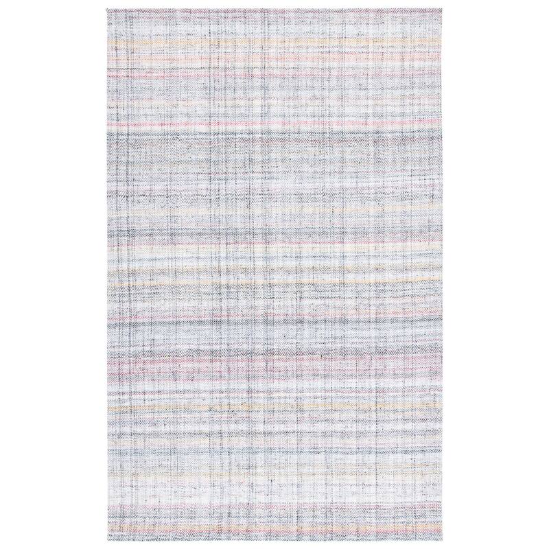 SAFAVIEH Handmade Marbella Teiksma Rug - 6' Square - Red/Ivory