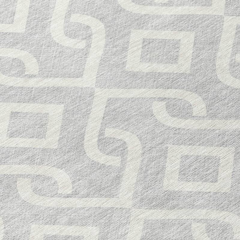 Machine Washable Indoor/ Outdoor Chantille Trellis Rug