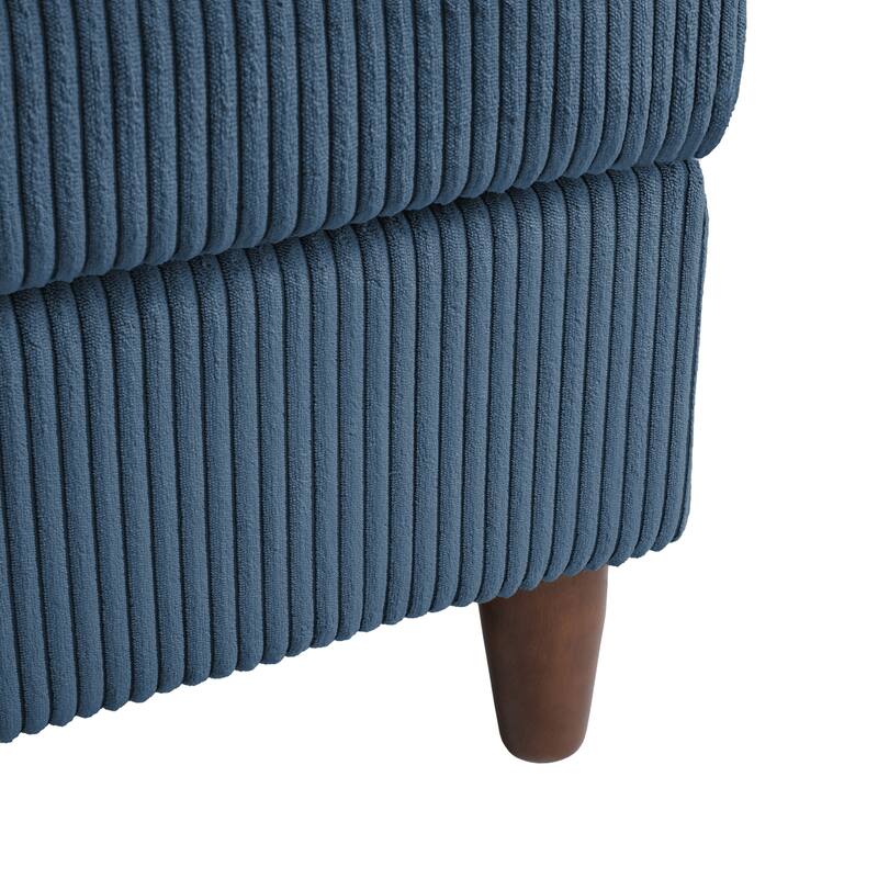 80.3" W Upholstered 3-Piece Sectional Modular Sofa