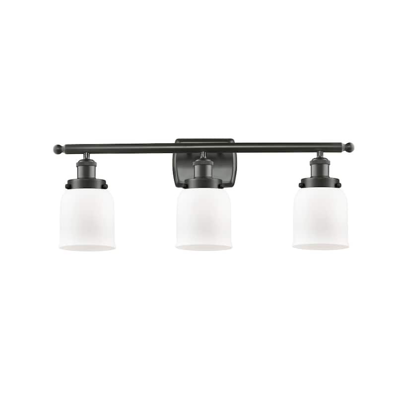 Innovations Lighting Small Bell 3 Light 26" Wide Vanity Light