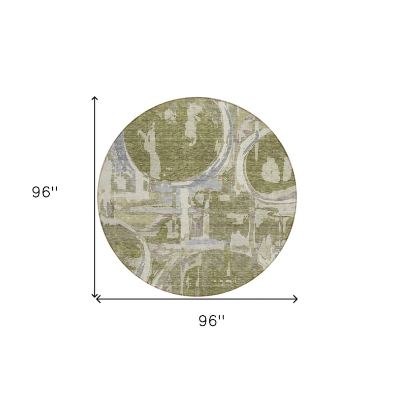 HomeRoots Geometric Transitional Rectangle Outdoor Rug