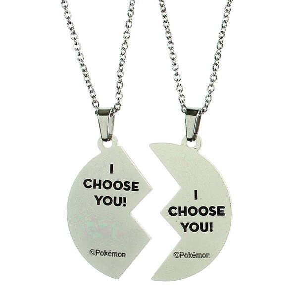 Pokemon Poke Ball Best Friends Necklace 2 Pack Pokemon Poke Ball Best Friends Necklace